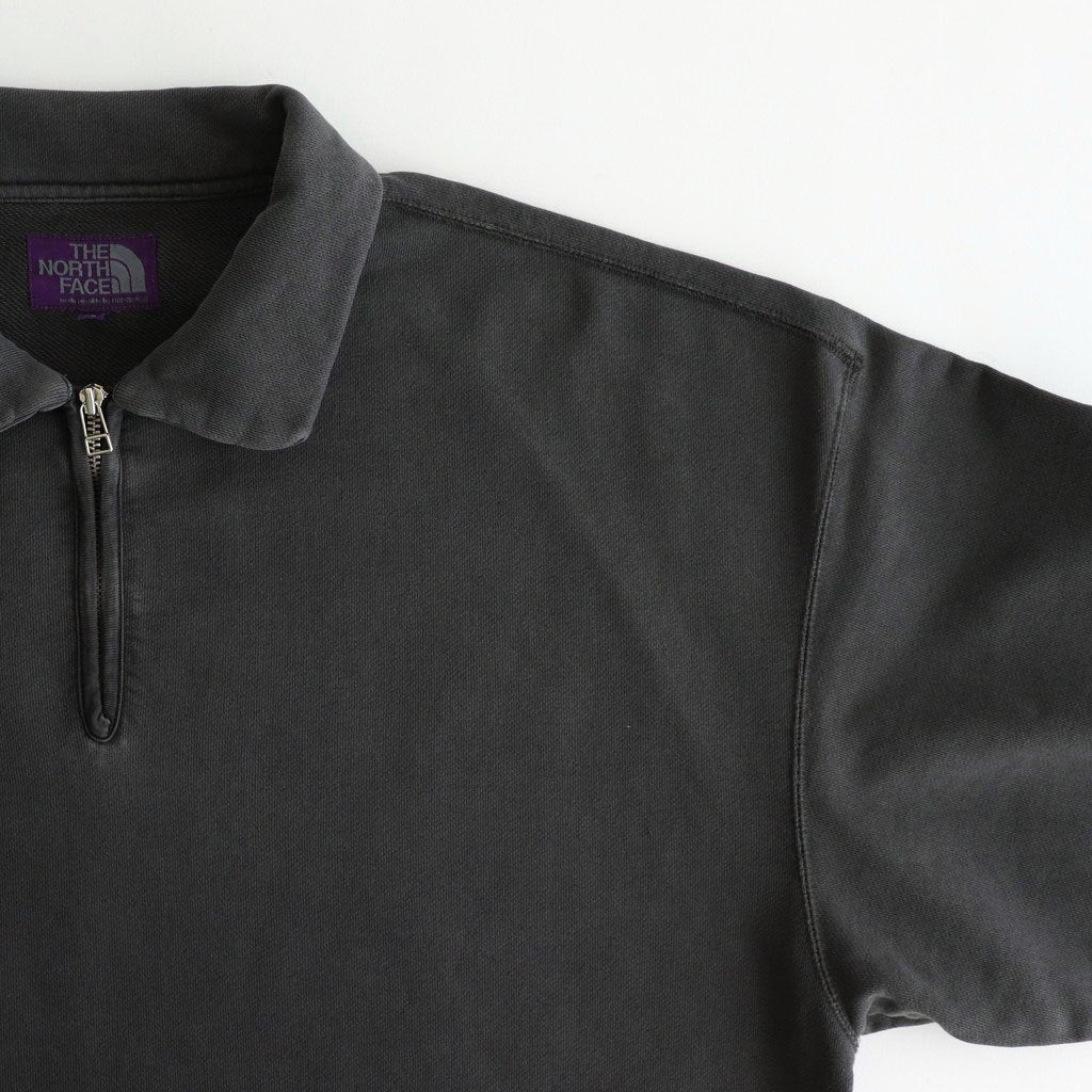 11oz Half Zip Sweatshirt #Charcoal [N25SH010]