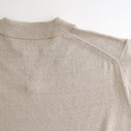 SILK POLO SKIPPER #IVORY [BN-25SM-037]