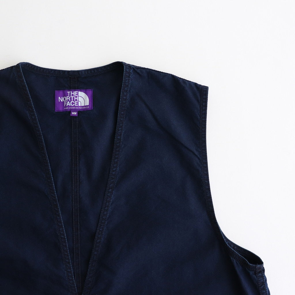 Indigo Field Jumper Dress #Indigo [N25SF024]