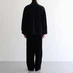 TRACK JACKET VELOURS #BLACK [DNA25B03-B]