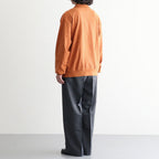 Co/Silk Nep Harf-zip P/O #DustyOrange [BHS25S037F26]