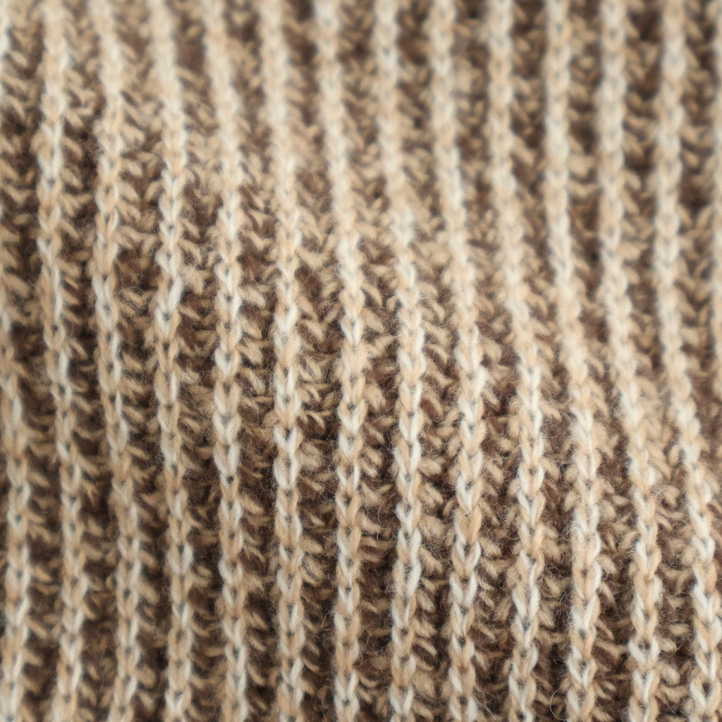 DRIVERS YARDIE KNIT #BROWN [DNA25K02]