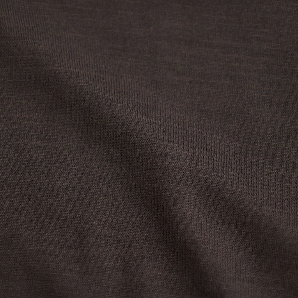 HALF-ZIP STAND #DARK BROWN [M26C15CS02C]