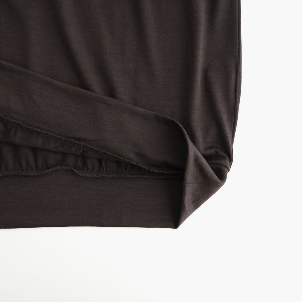 HALF-ZIP STAND #DARK BROWN [M26C15CS02C]
