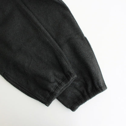 Pe/silk Fleece Track Pants #HeatherBlack [BHS24F030]