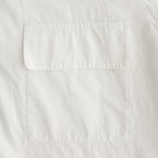 ORGANIC COTTON WASHER SATIN OPEN/C SH #WHITE [16551 50343]