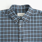COMFORT FIT SHIRT #BLUE CHECK [A26C17SH02C]