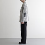 DOUBLE-PLEATED SMARTY TROUSER #ONYX [252OJ-PT08]