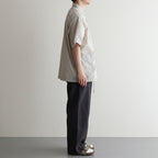 Nylon Taffeta Field S/S Shirt #Light Gray [N25SG055]