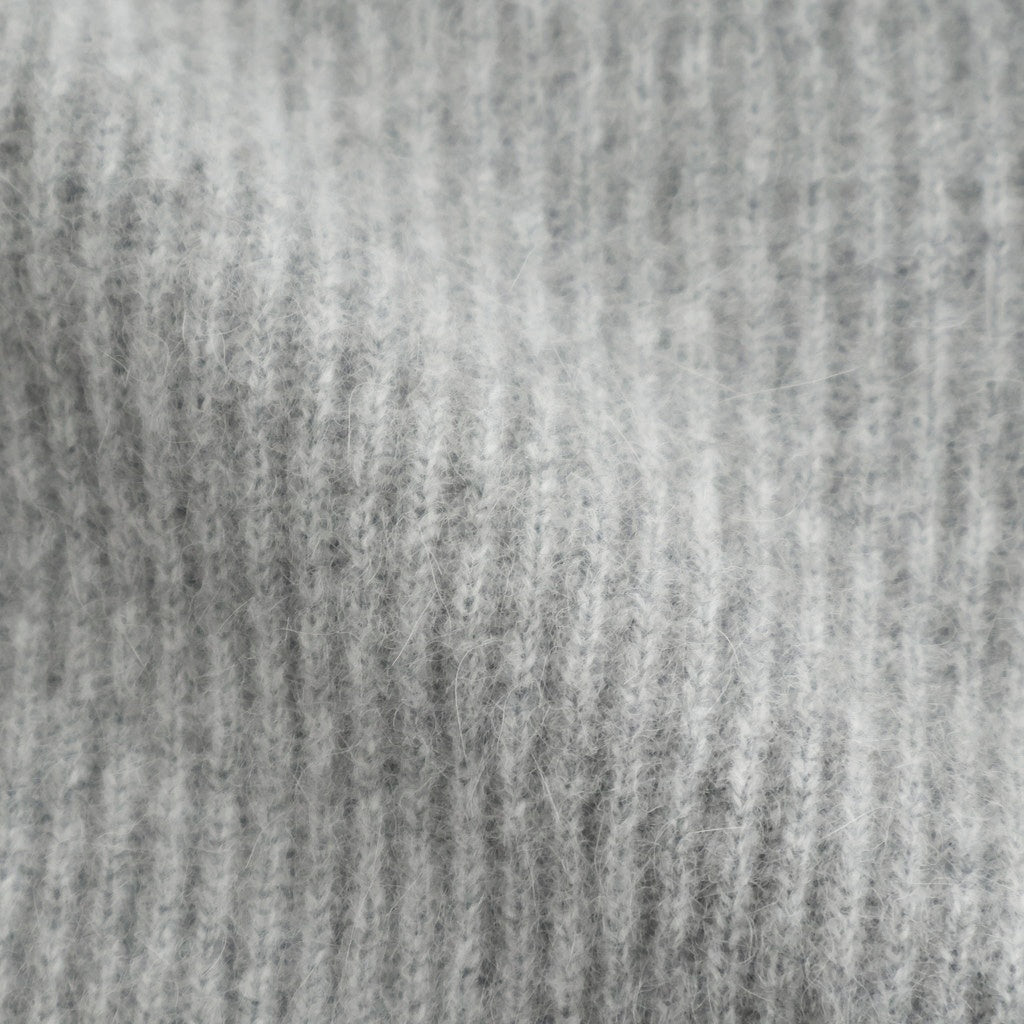 CASHMERE FOX CREW NECK #GRAY [BN-25FM-053]