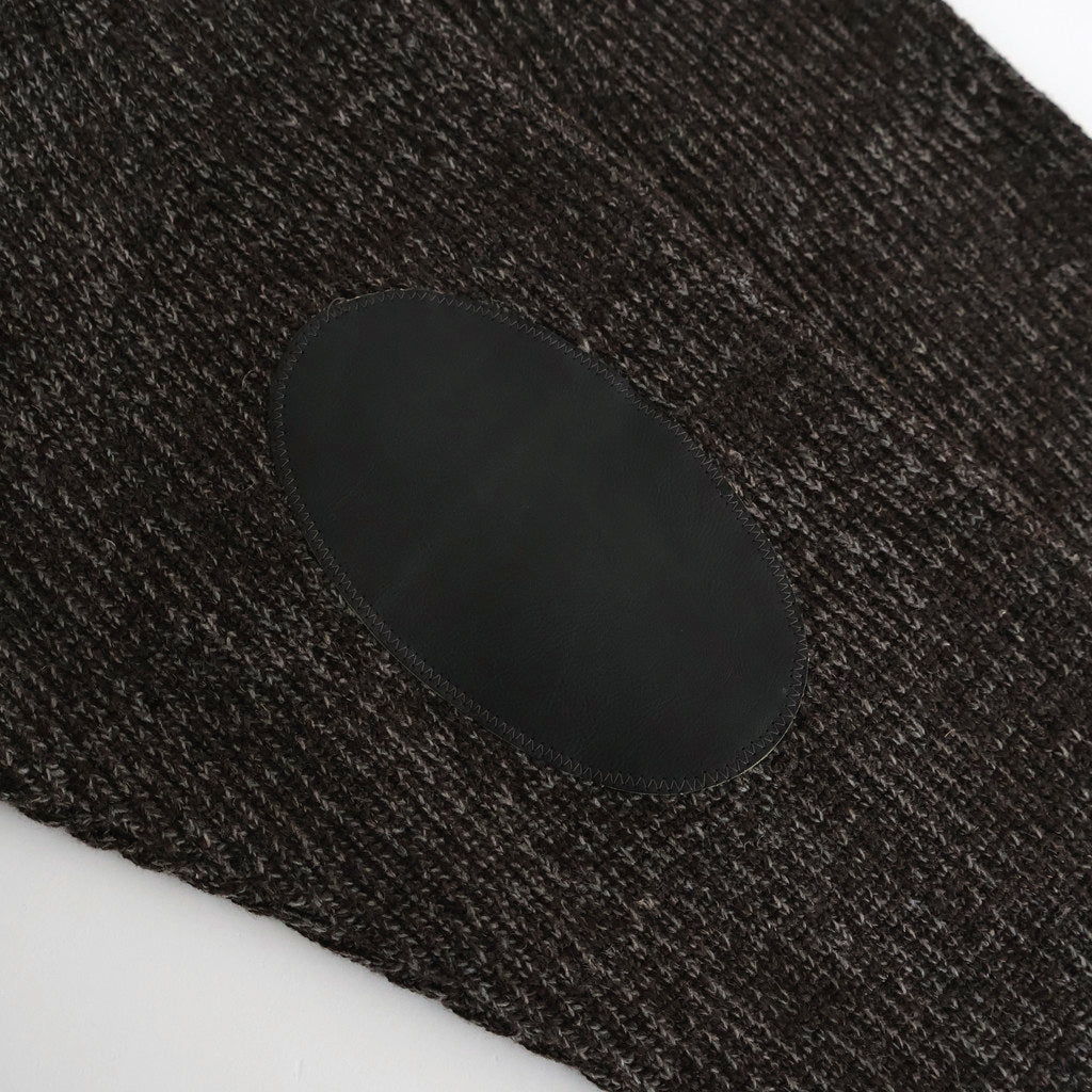 BLENDED KEMPI CREW-NECK SWEATER #BARK [252OJ-KN01]