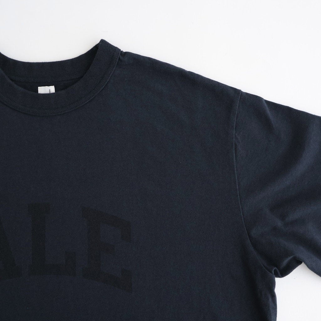ALE-Y 88/12 Print Tee WIDE #NightBlack×Black-PT [bROOTS25S36S26A]