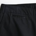 Chino Wide Straight Field Pants #Black [N25SC093]