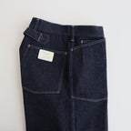 MIL DENIM FATIGUE TROUSERS #INDIGO [PM-PTM35]