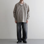 SELVEDGE DENIM 5POCKET PANTS #BLACK [DNS26P03]