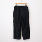 COCOON WIDE EASY PANTS #CHAMBRAY BLACK [M25A12PT01C]