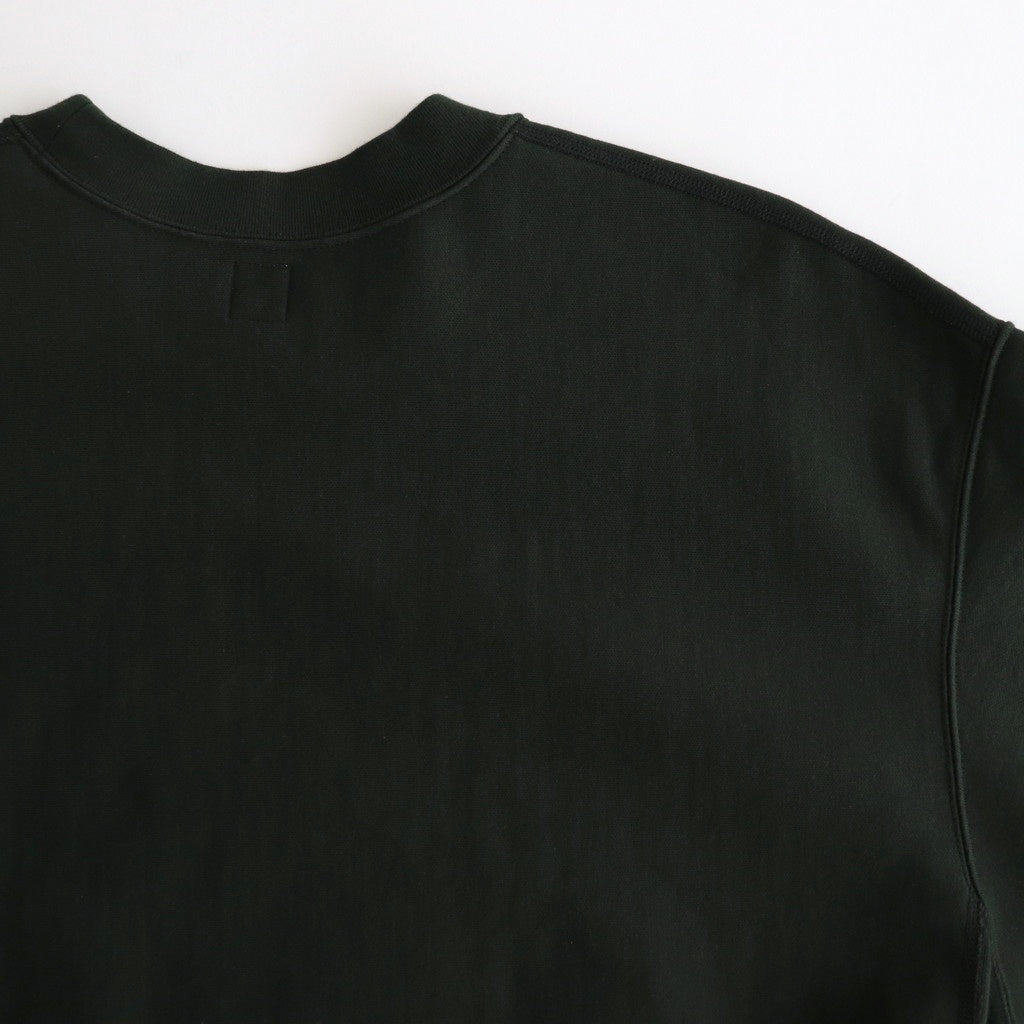 Thin-Sweat Crew-Neck P/O #DarkGreen [bROOTS25S22]