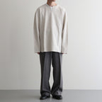 REGULAR FIT STRAIGHT TROUSERS #GRAY [M26C06PT02C]