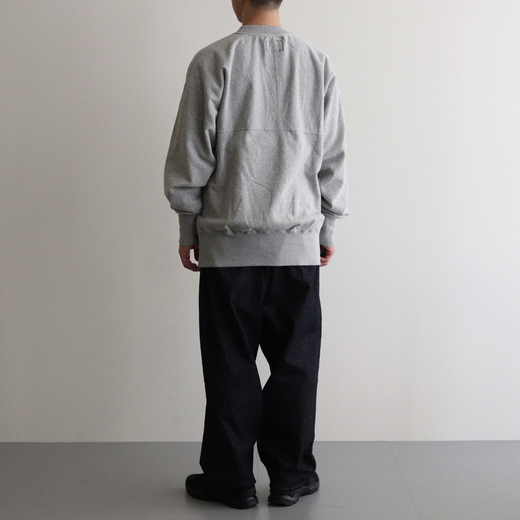 11oz Crewneck Graphic Sweatshirt #Mix Gray [N24FH032]