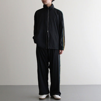 TRACK JACKET POLYESTER #BLACK [DNS25B03]