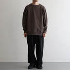 Field Crewneck Sweatshirt #Brown [N24FH060]