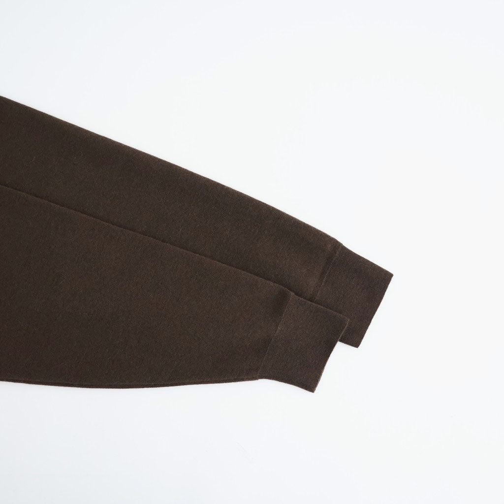 SUNSHINE CASHMERE POLO #BROWN [BN-26FM-059]