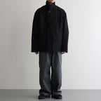 雙峰野戰夾克 #黑色 [N25FA082]