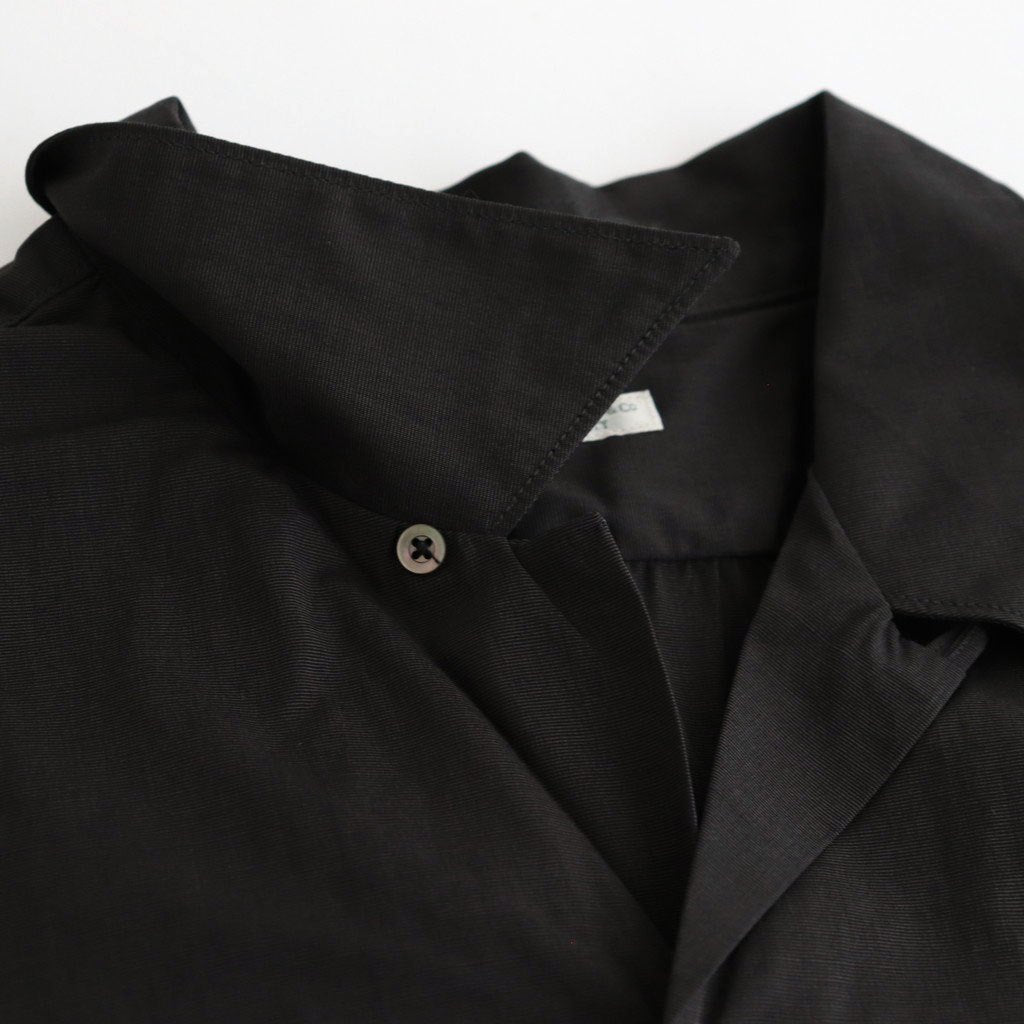 BACK GATHERING SS SHIRT #CHARCOAL [PMAT-SS04]