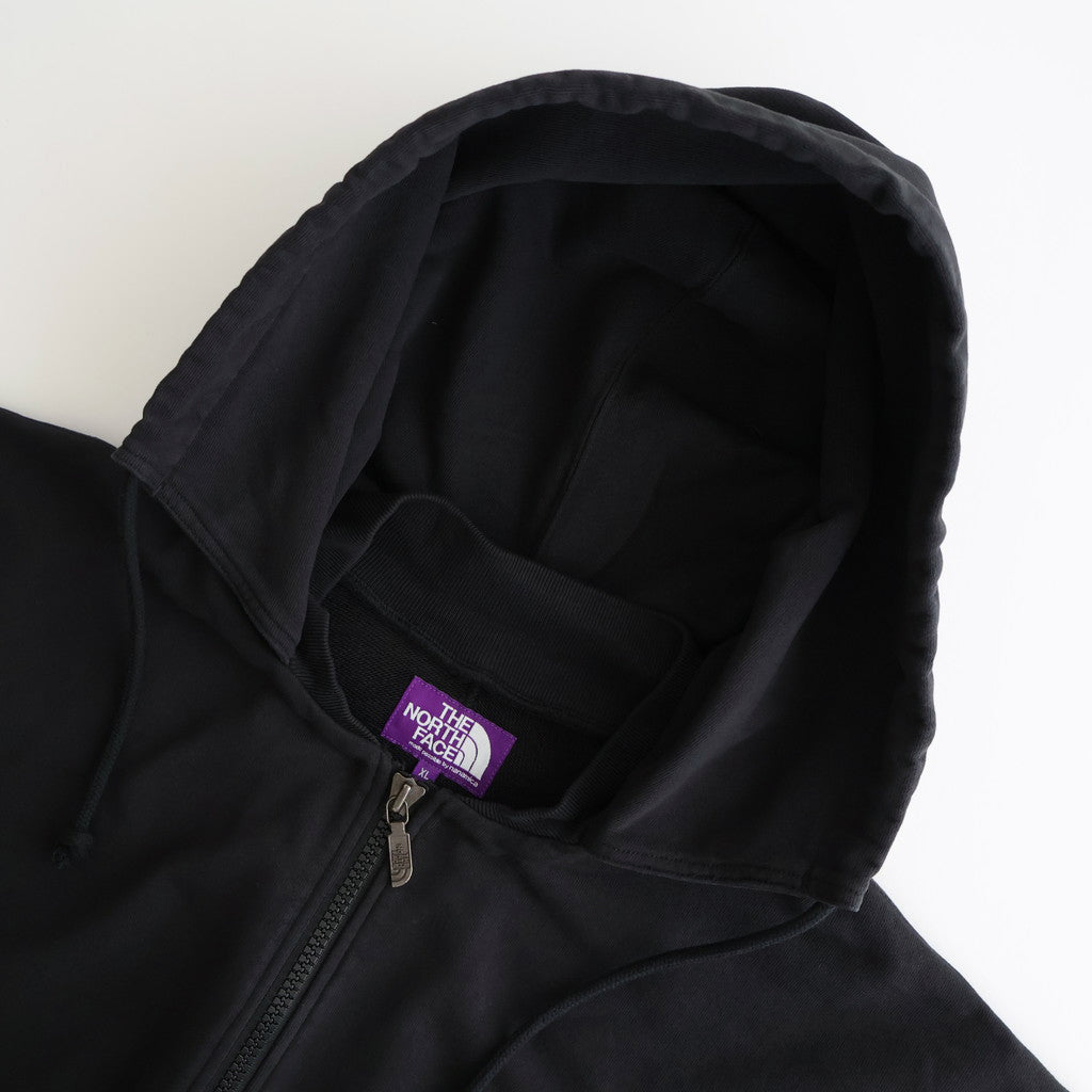 11oz Zip Up Hoodie #Black [N25FH046]