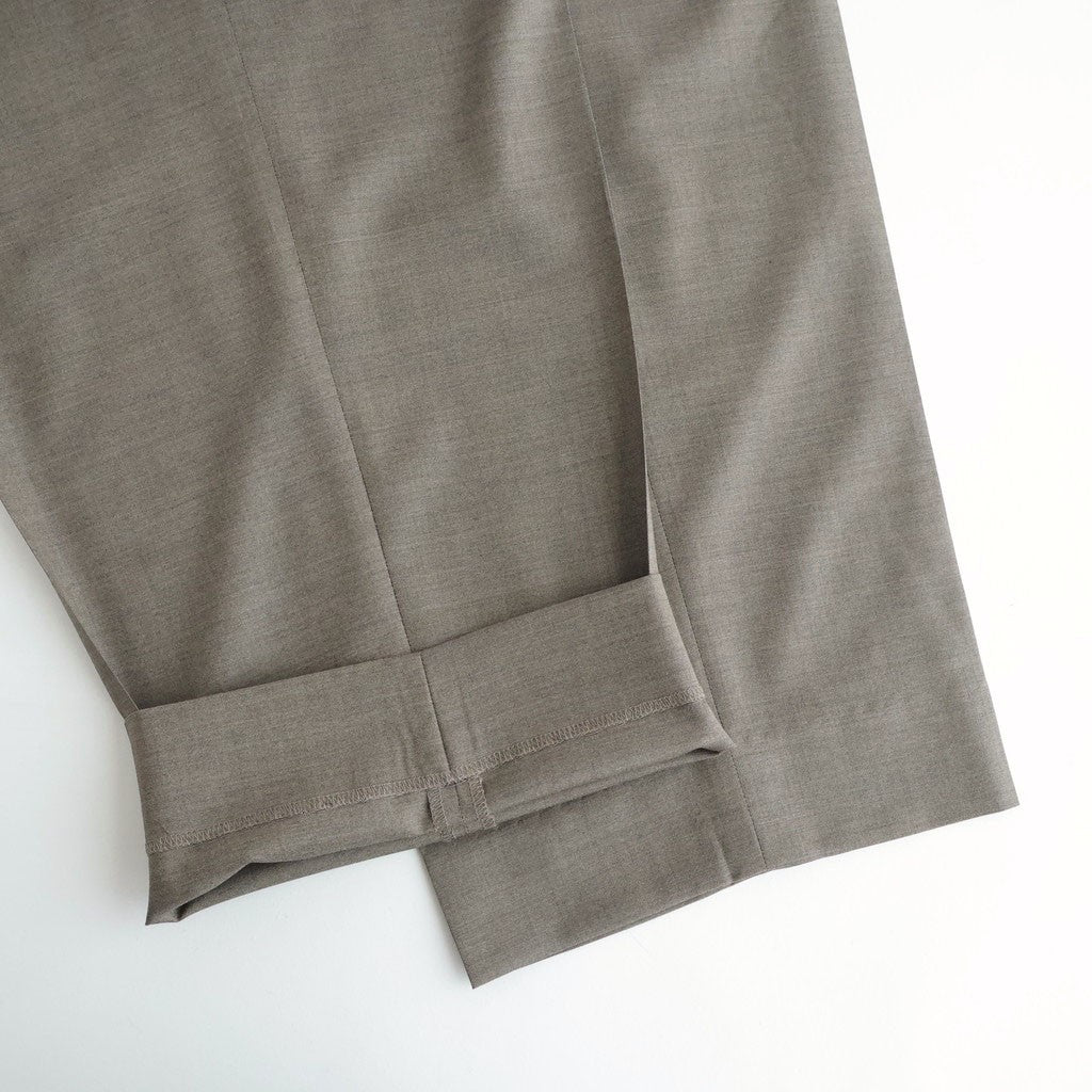 SUPER120'S CHAMBRAY WOOL 3TACK TR #050 MOCA [17061 40031]