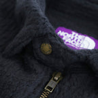 POLARTEC Wool Fleece Sweater Jacket #Black [N25FA051]
