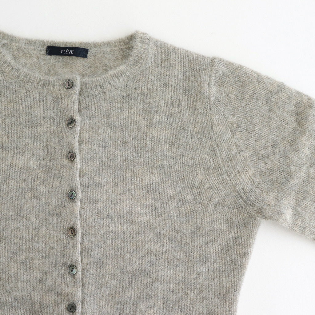 FAIRY ALPACA KN HENLY NECK #020 FOG [16852 60036]