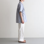 DENIM PAINTER TROUSERS #OFF WHITE [PMAT-PT09]