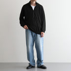 HALF-ZIP STAND #DARK OLIVE [M26C15CS02C]