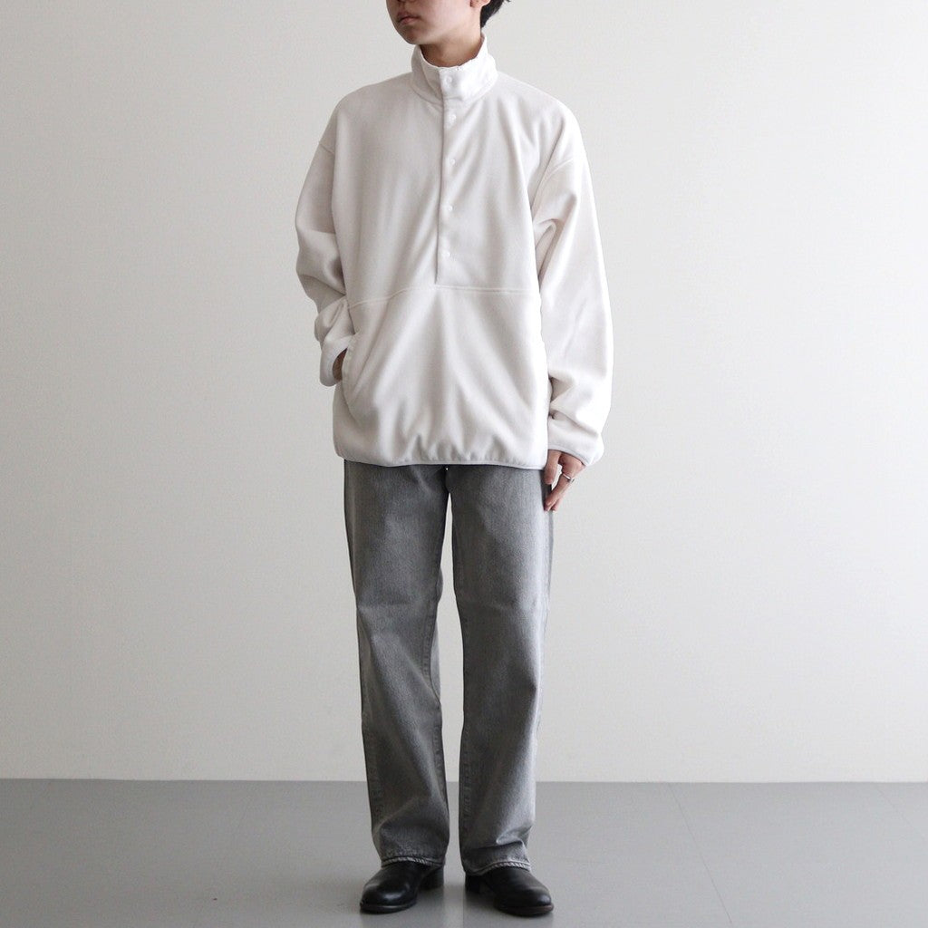 RECYCLE POLYESTER FLEECE BZ #WHITE [17032 25328]