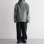 Wool Nylon Melton Pants #Charcoal [S26FC053]