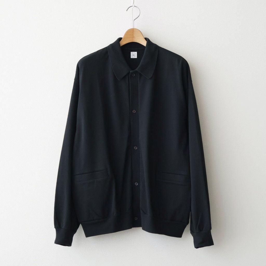 Classic Collared Cardigan #Black [bROOTS26F13]
