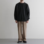 JUMBERCA URAKE FADE COLOR CREW NECK #FADE BLACK [BN-26SM-011]