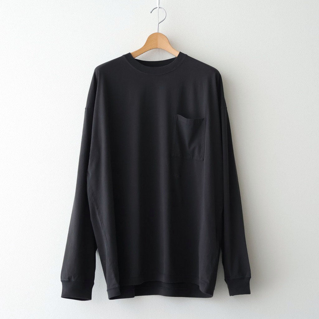 OOAL L/S Pocket Tee #Charcoal [S26ST015]