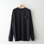 OOAL L/S Pocket Tee #Charcoal [S26ST015]