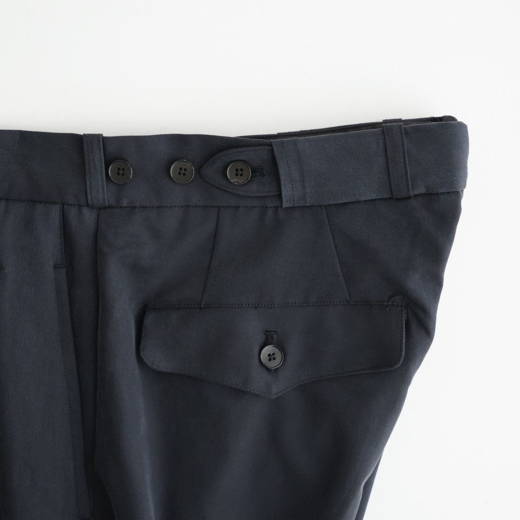 DOUBLE-PLEATED BUGS TROUSER #GRAPHITE [261OJ-PT29]