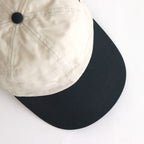 COMBINATION BILL CAP #IVORYxBLUE GRAY [PMAT-AC05]
