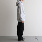 Thin-Sweat Separate-Pocket Hoodie P/O #HeatherWhite [bROOTS25S20]