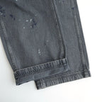 HAND PAINT DENIM M45 PT #010 BLACK [17061 40027]