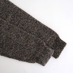 British Wool Half Zip Knit Made by macalastair #Light Graphite×Gritstone [6033-1301]