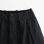 Denim Skirt #Black [S25FE070]