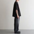 BRITPOP Print Tee WIDE #InkBlack×Red-PT [bROOTS25S34A]