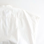 COTTON CUPRA HALF ZIP SH #030 WHITE [16861 50084]