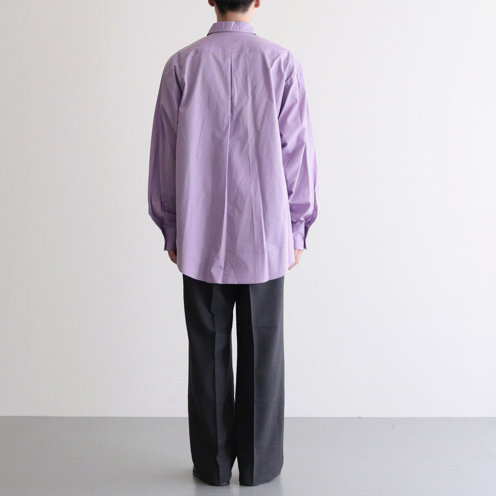 REGULAR STRAIGHT TROUSERS #CHARCOAL GRAY [M25C07PT02C]