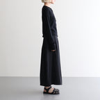 Wool Rib Cardigan #Black [BHSW24F13F26]